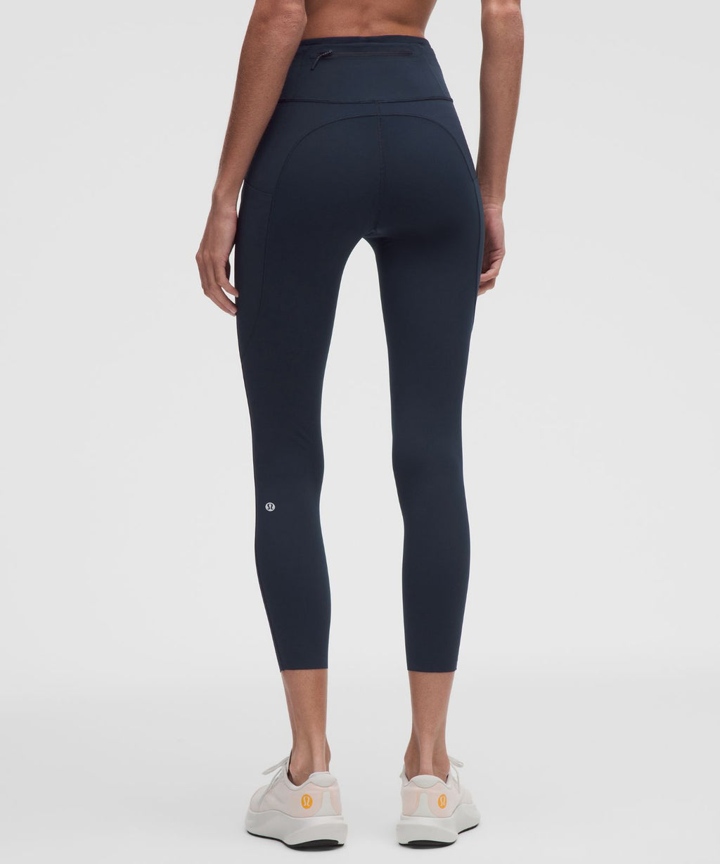Fast and Free 6-Pocket High-Rise Tight 25" *Updated Design True Navy