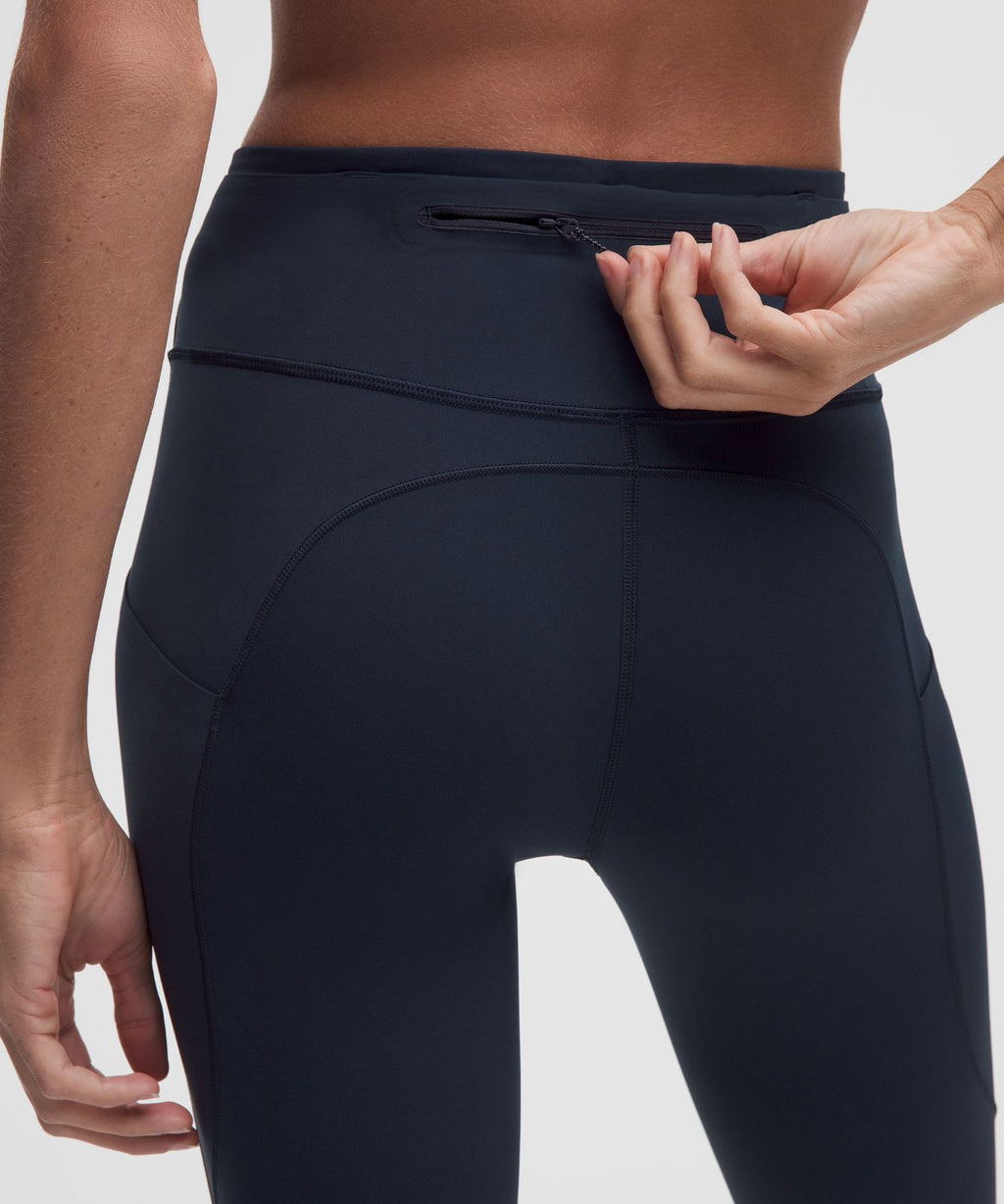 Fast and Free 6-Pocket High-Rise Tight 25" *Updated Design True Navy