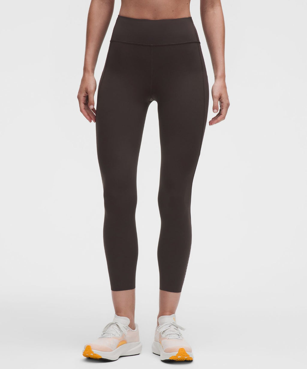 Fast and Free 6-Pocket High-Rise Tight 25" *Updated Design Mahogany Muse