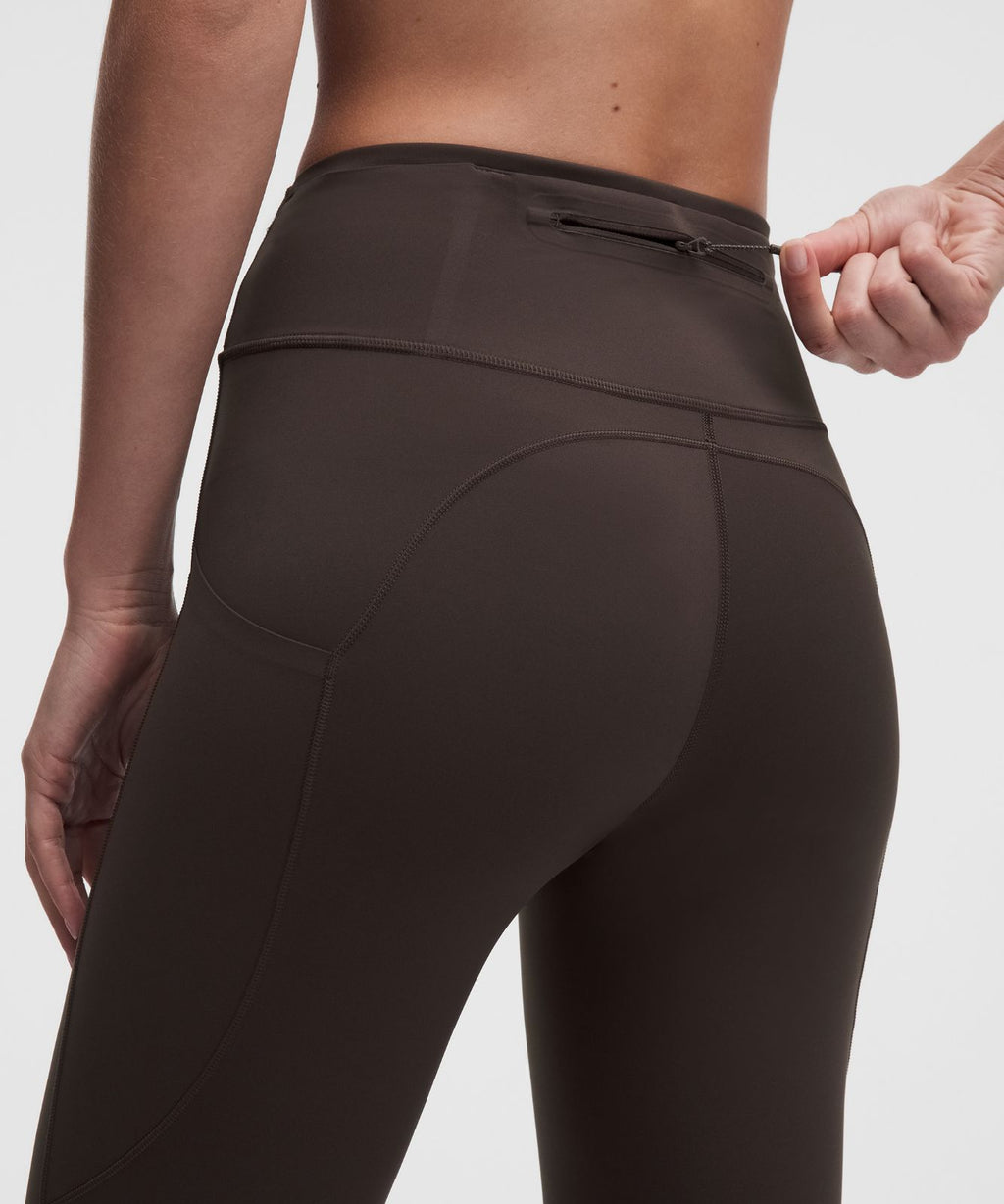Fast and Free 6-Pocket High-Rise Tight 25" *Updated Design Mahogany Muse