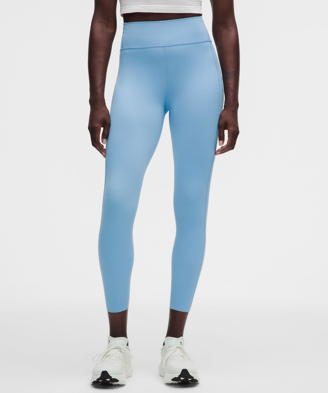 Fast and Free 6-Pocket High-Rise Tight 25" *Updated Design Dreamy Blue