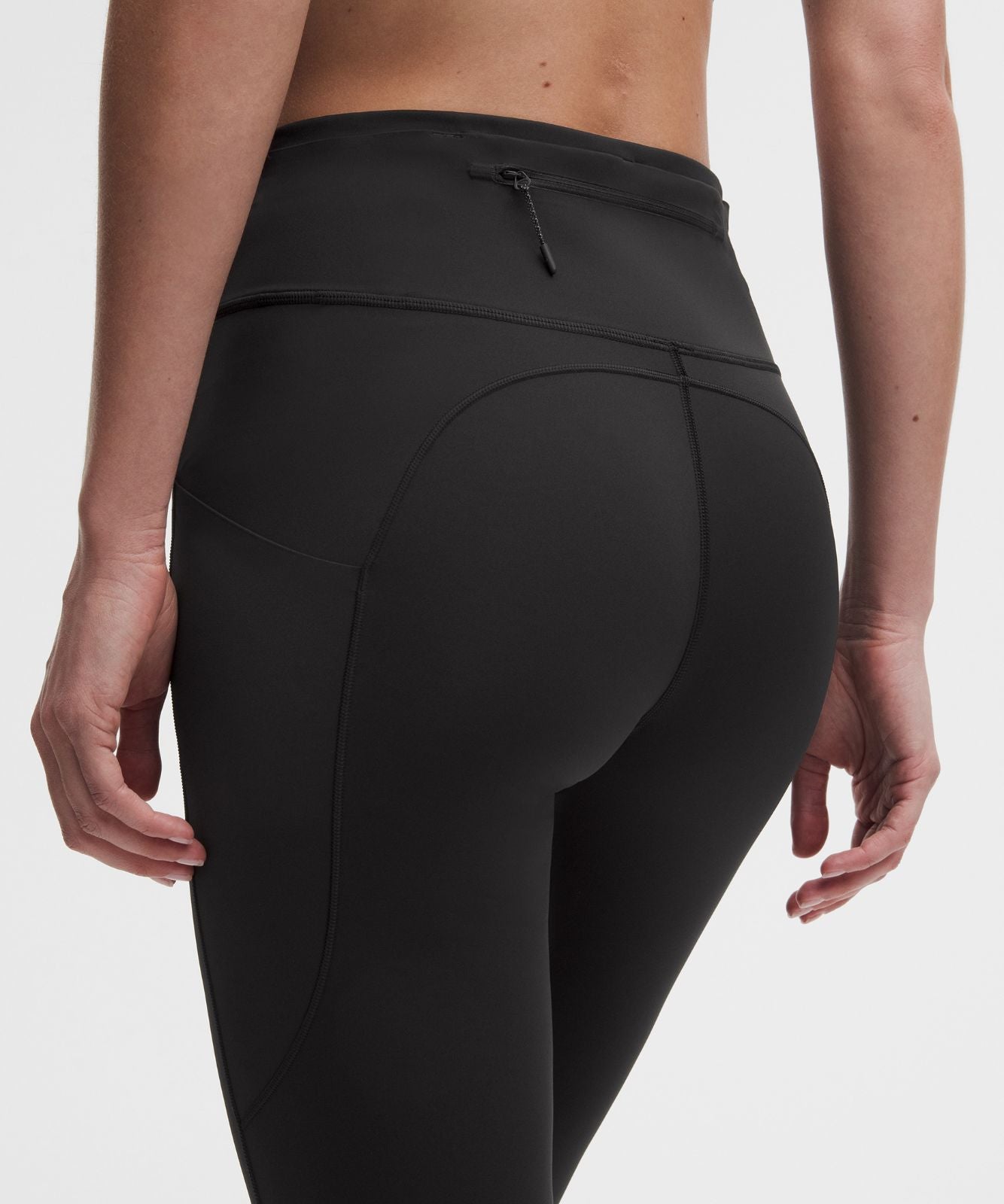 Fast and Free 6-Pocket High-Rise Tight 28" *Updated Design Black