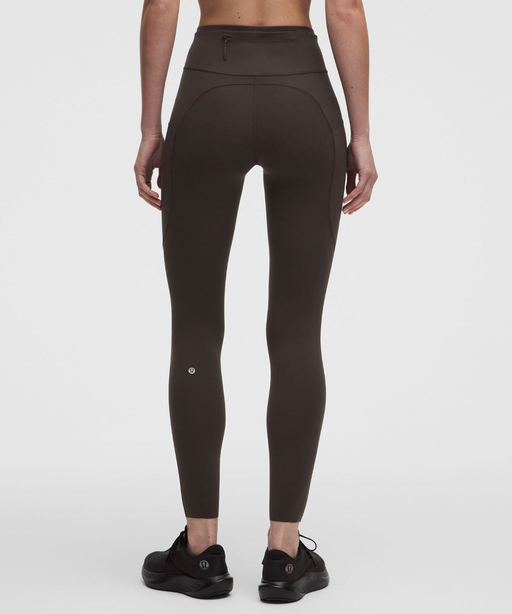 Fast and Free 6-Pocket High-Rise Tight 28" *Updated Design Mahogany Muse