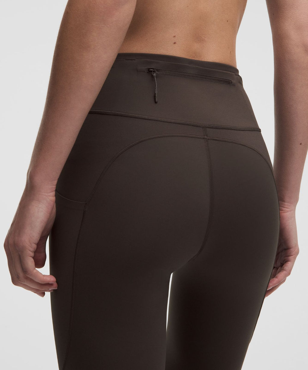 Fast and Free 6-Pocket High-Rise Tight 28" *Updated Design Mahogany Muse