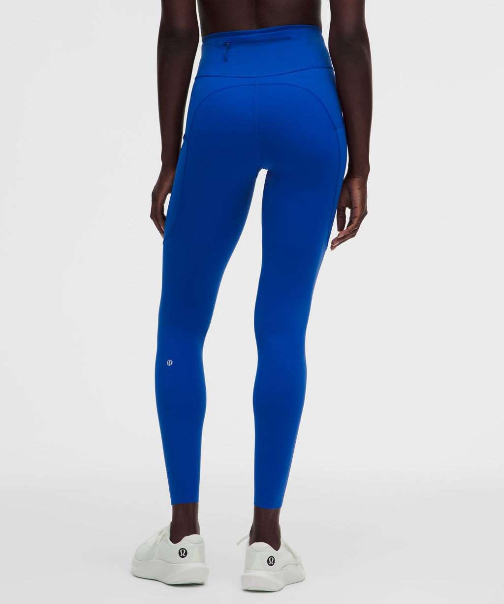 Fast and Free 6-Pocket High-Rise Tight 28" *Updated Design Beach Ball Blue