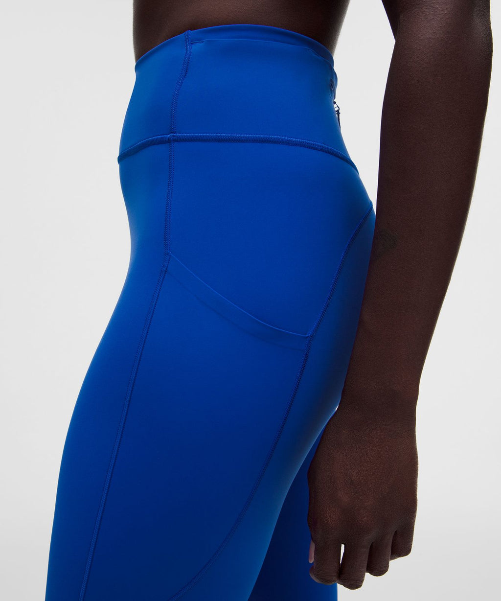 Fast and Free 6-Pocket High-Rise Tight 28" *Updated Design Beach Ball Blue
