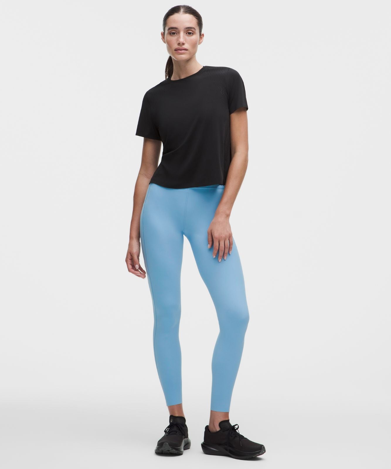 Fast and Free 6-Pocket High-Rise Tight 28" *Updated Design Dreamy Blue