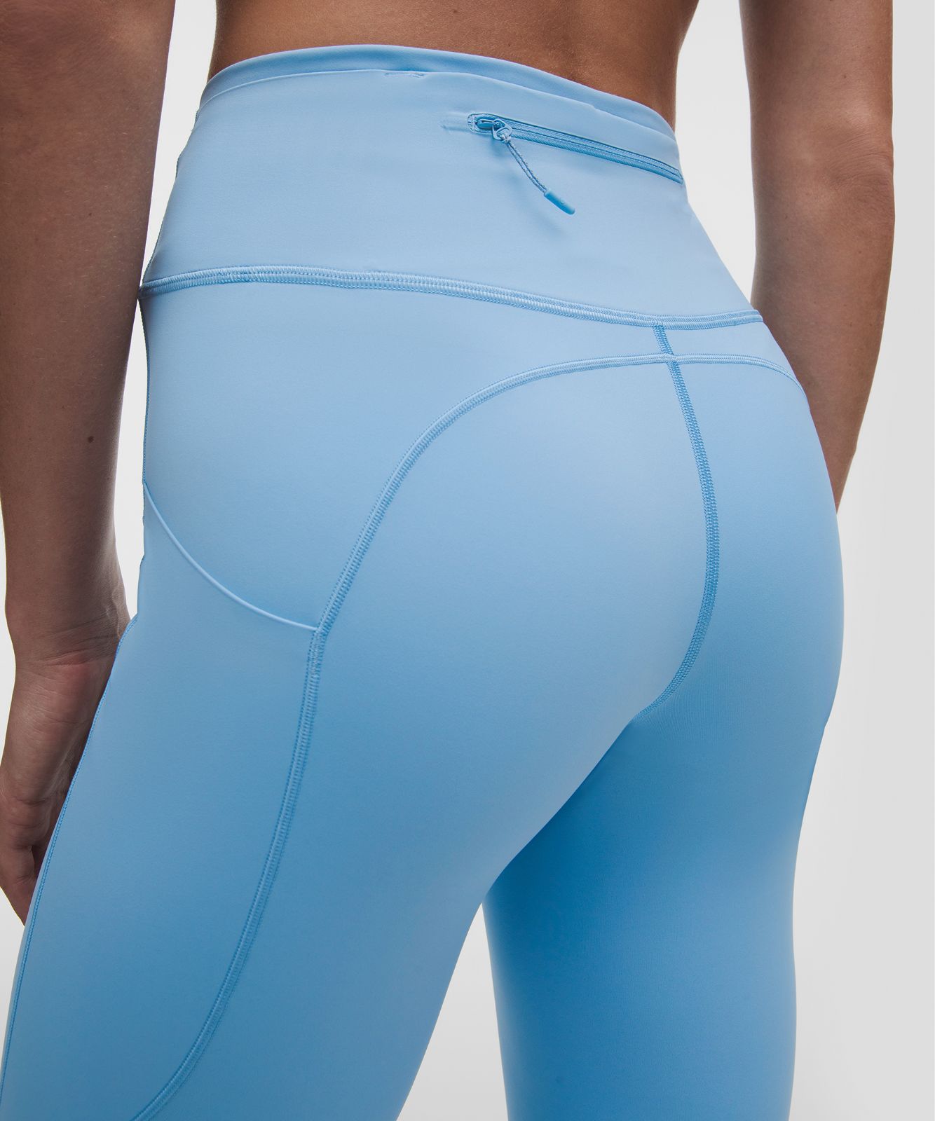 Fast and Free 6-Pocket High-Rise Tight 28" *Updated Design Dreamy Blue