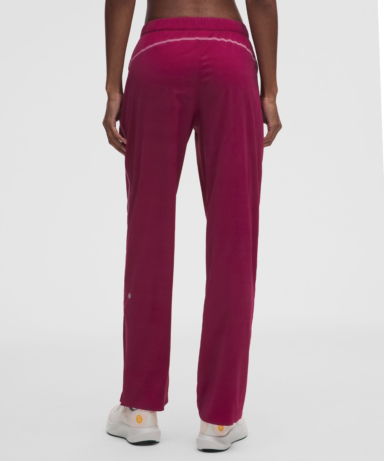 Two-Toned Mid-Rise Track Pant Raspberry Rave/Flamingo Fun Tone