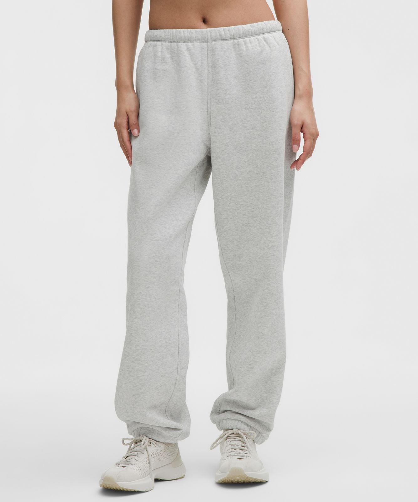 Women's Steady State SuperLoft Jogger Heathered Core Ultra Light Grey