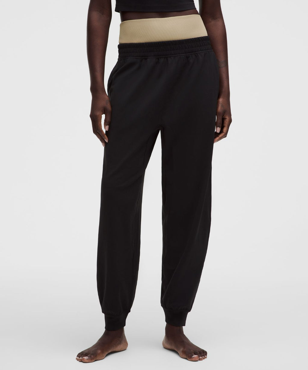 lululemon Align™ Ribbed-Waist Jogger Black/Rumble Crumble
