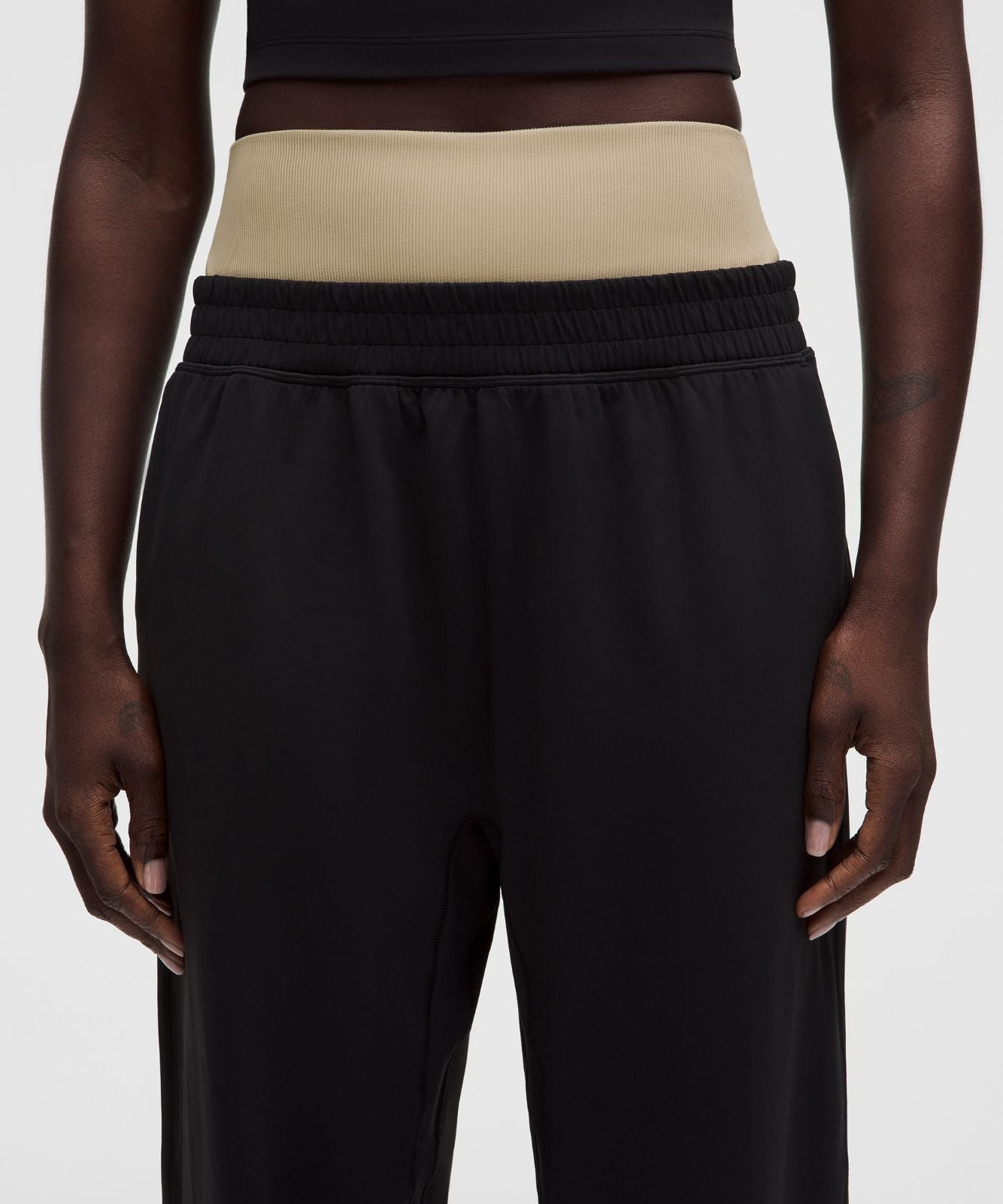 lululemon Align™ Ribbed-Waist Jogger Black/Rumble Crumble