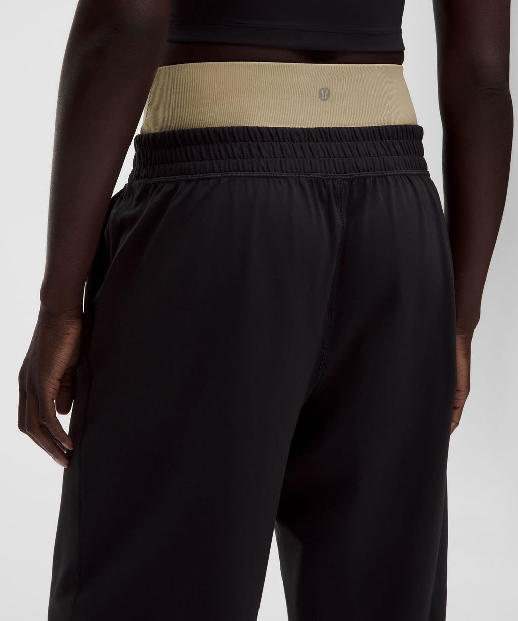 lululemon Align™ Ribbed-Waist Jogger Black/Rumble Crumble
