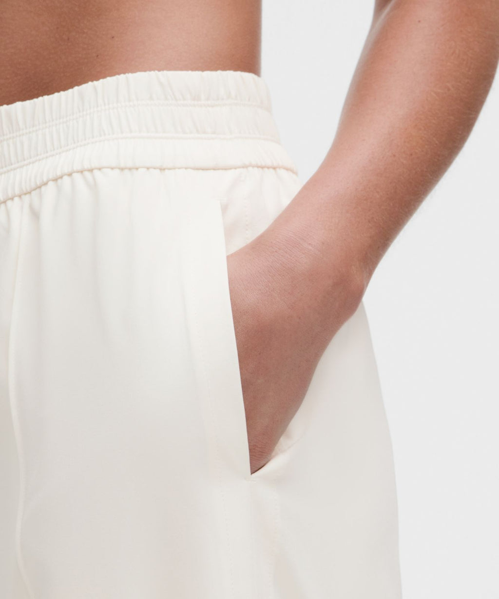 Breezily Mid-Rise Cropped Pant Coconut Ivory