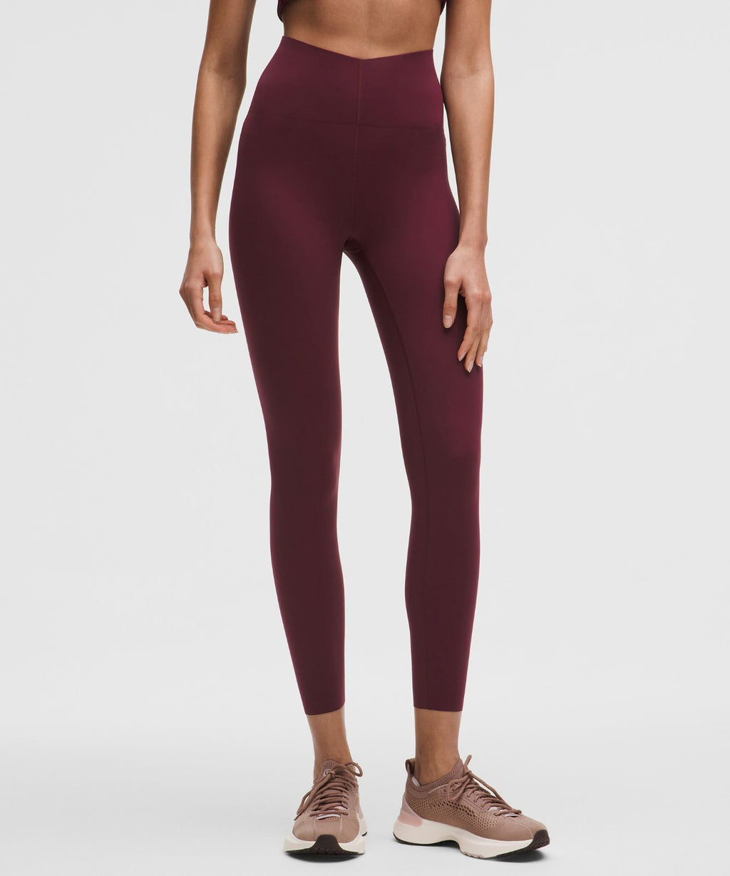 lululemon Glow Up™ Super-High-Rise Tight 25" Burgundy Bay