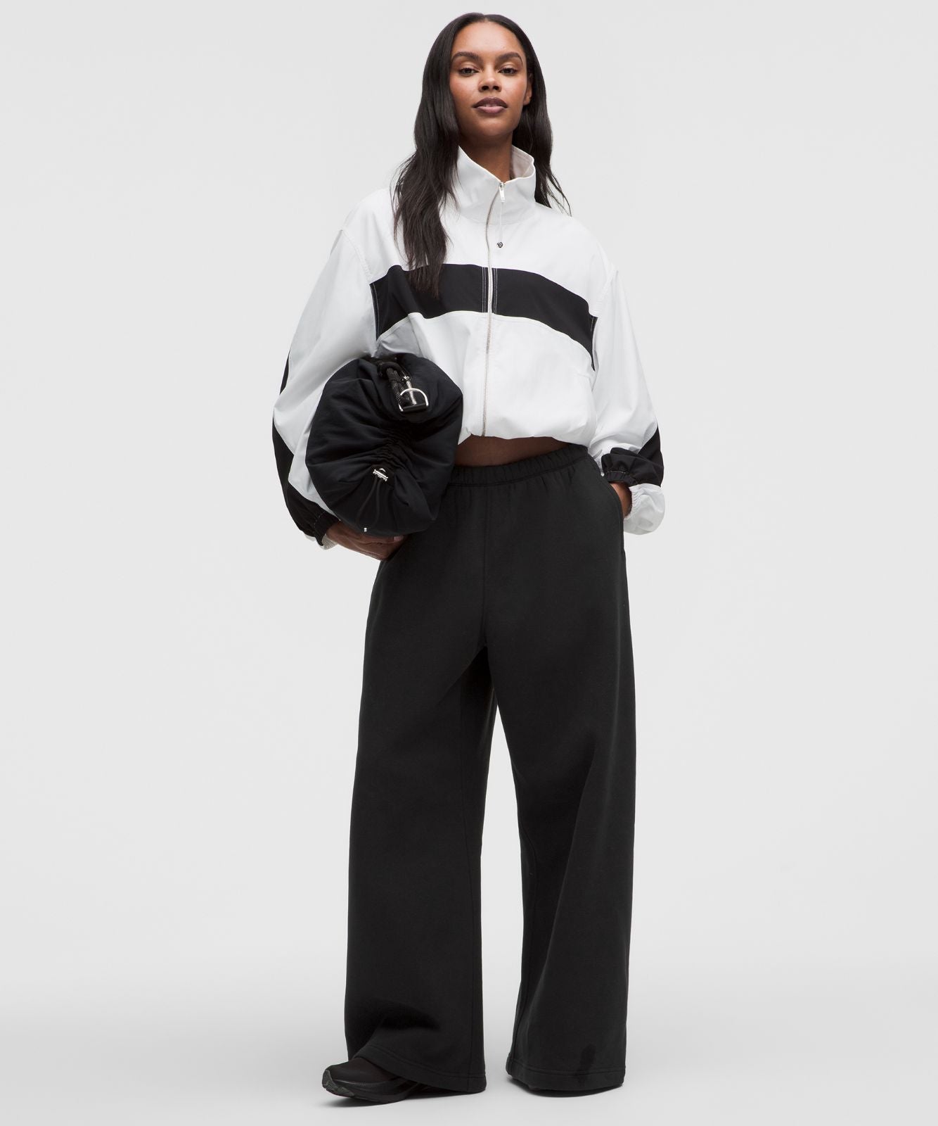 Women's Steady State SuperLoft Oversized Wide-Leg Pant Black