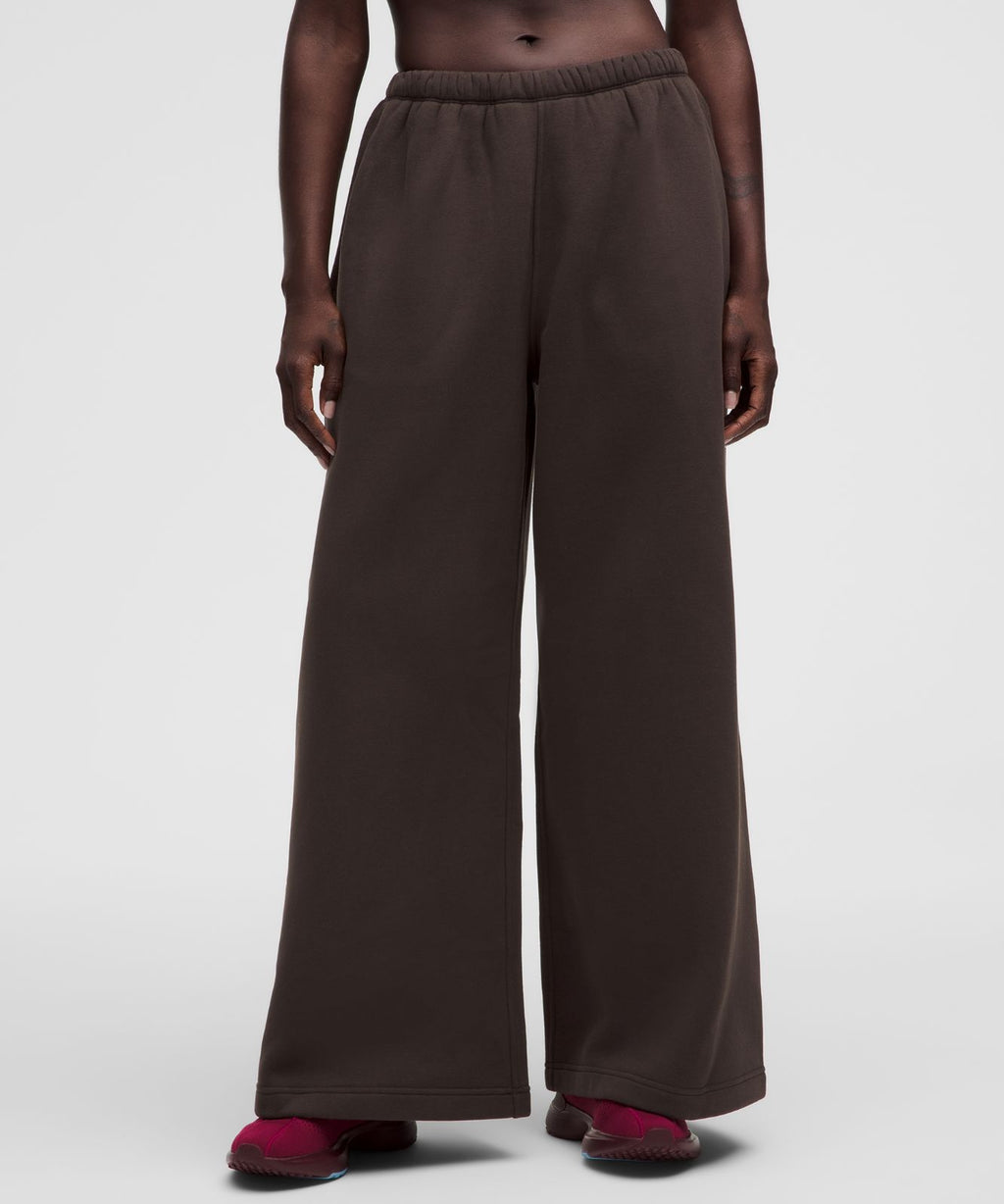 Women's Steady State SuperLoft Oversized Wide-Leg Pant Mahogany Muse