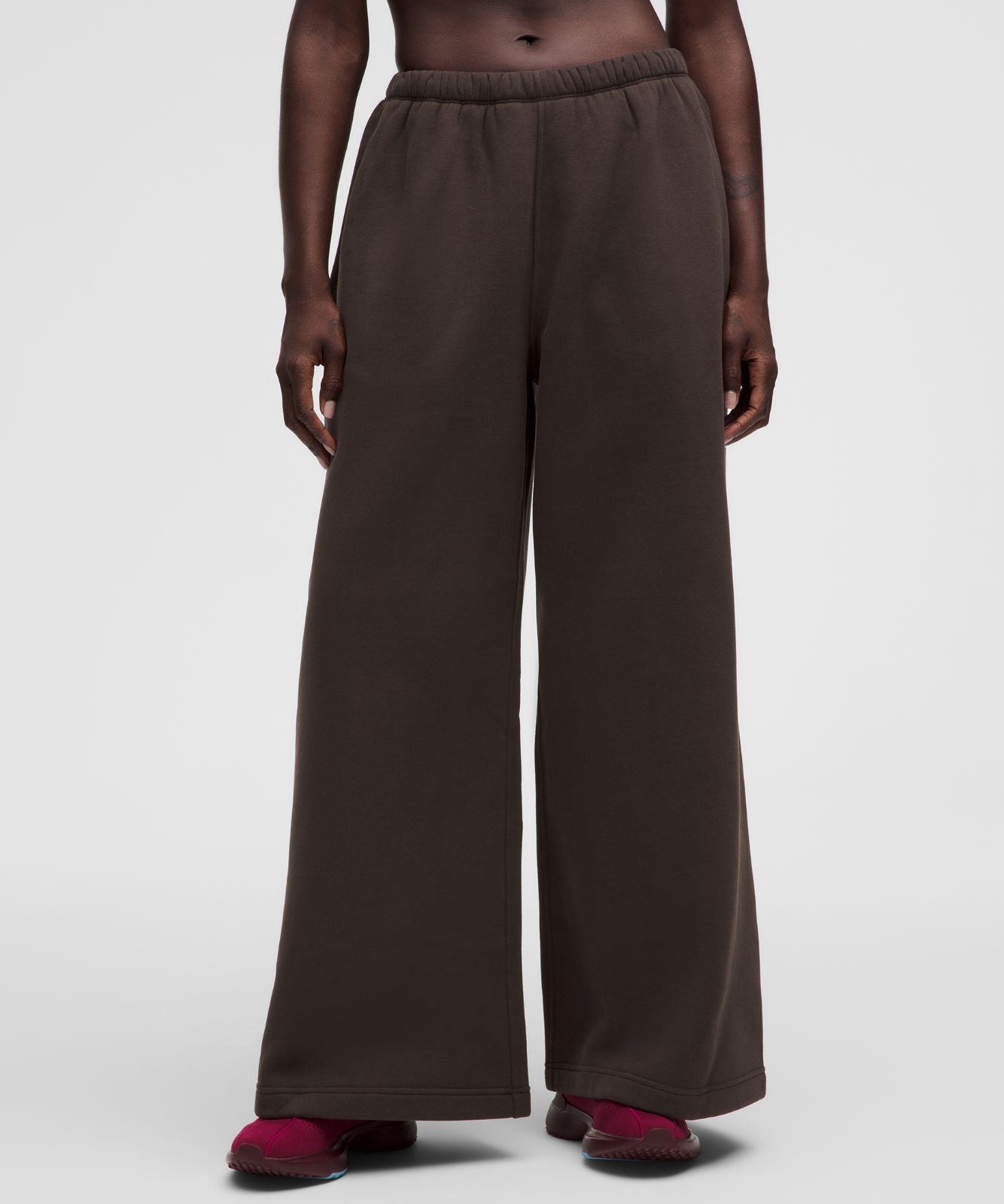 Women's Steady State SuperLoft Oversized Wide-Leg Pant Mahogany Muse