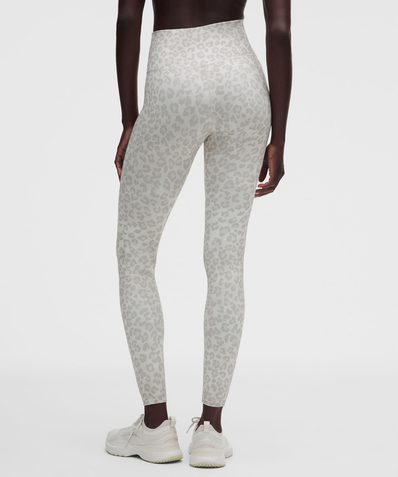 Wunder Train No Line High-Rise Tight 28" True Leopard White Multi