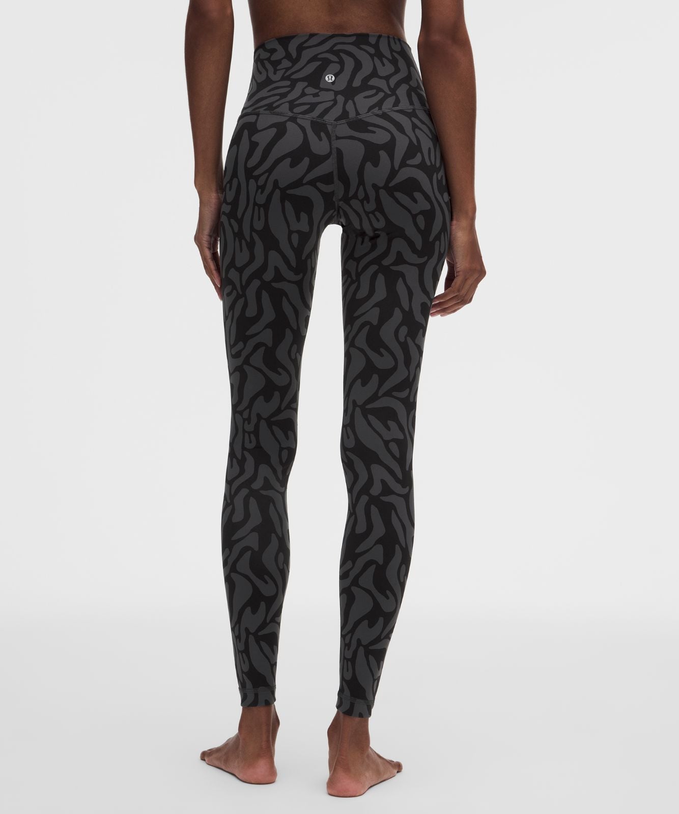lululemon Align No Line™ High-Rise Pant 28" Zebra Camo Black Multi