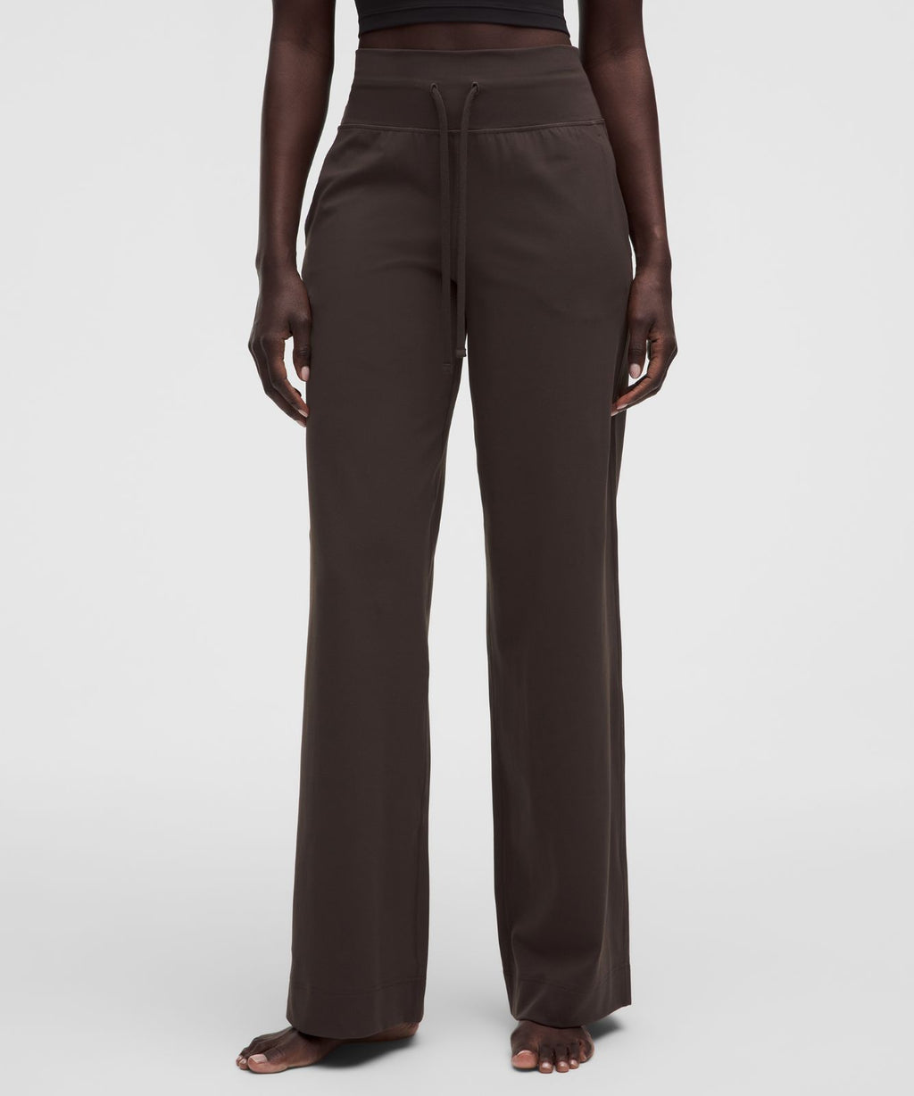 Groove High-Rise Wide-Leg Pant *Short Mahogany Muse