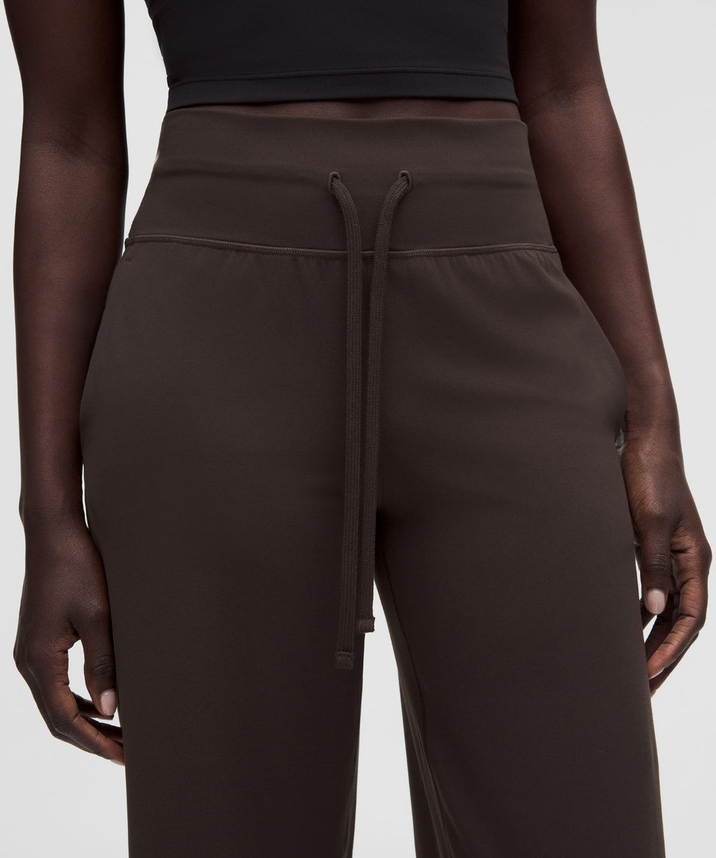Groove High-Rise Wide-Leg Pant *Short Mahogany Muse