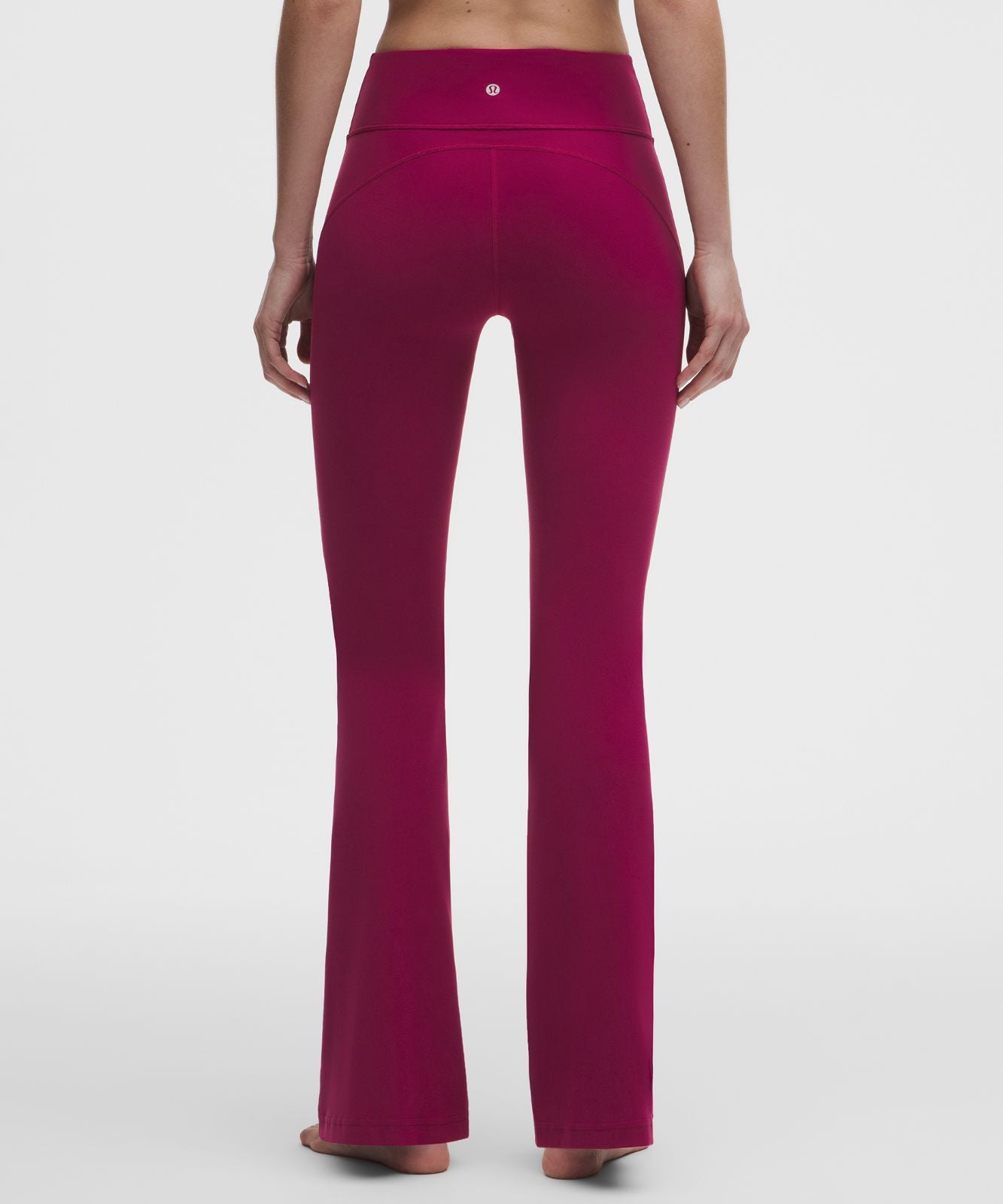 Groove Nulu High-Rise Flared Pant *Short Raspberry Rave