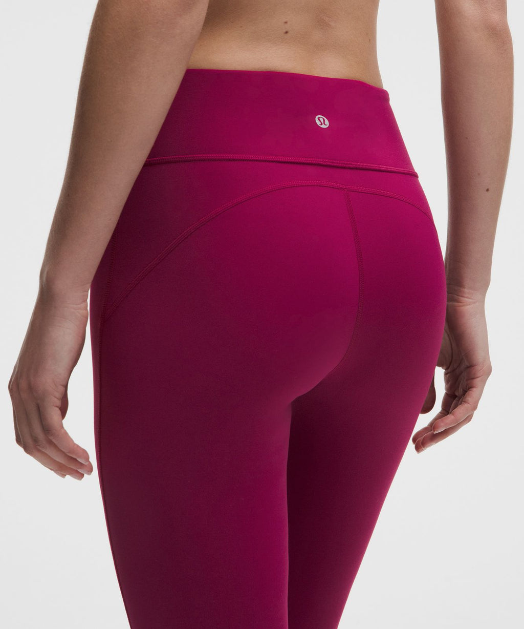 Groove Nulu High-Rise Flared Pant *Short Raspberry Rave