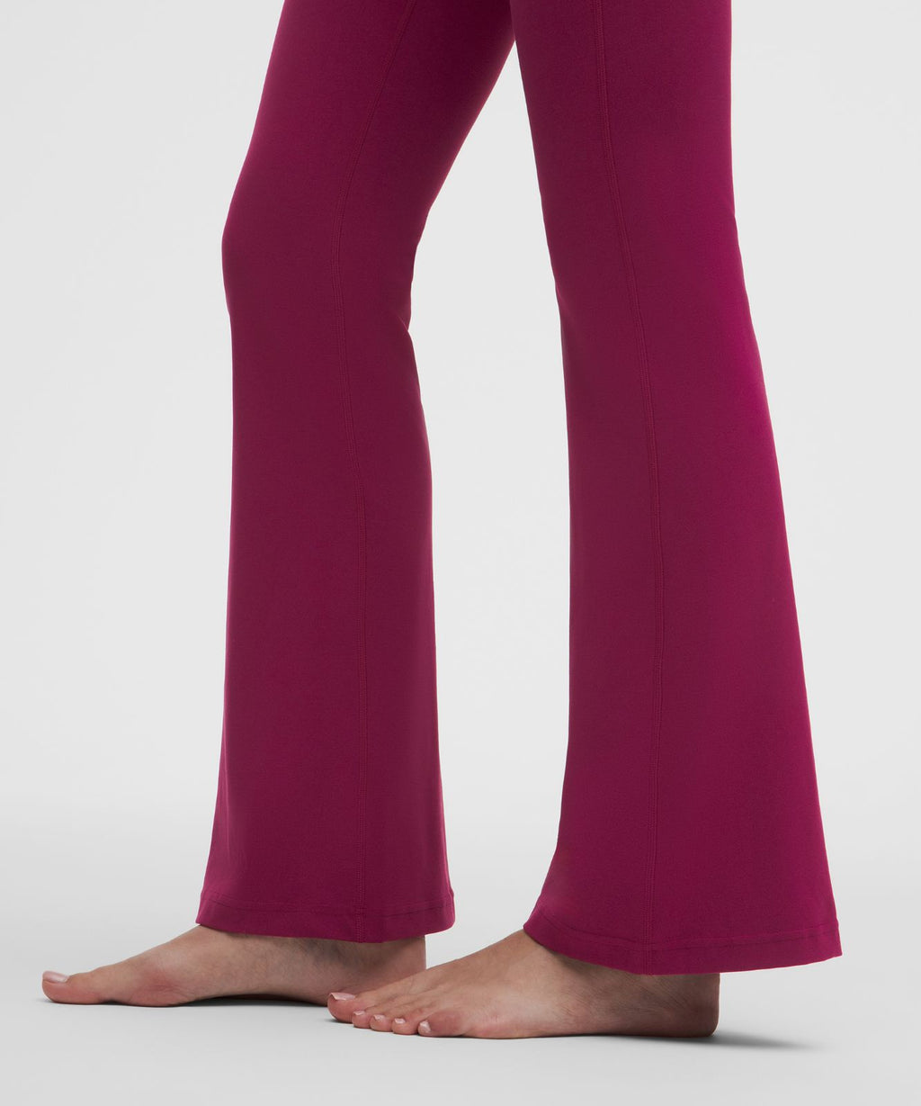 Groove Nulu High-Rise Flared Pant *Short Raspberry Rave