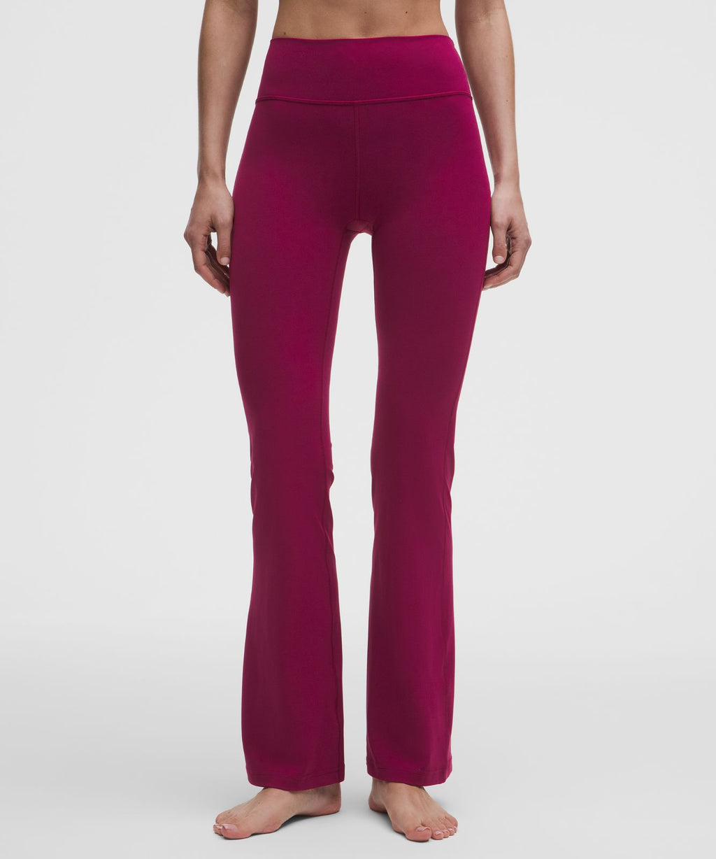 Groove Nulu High-Rise Flared Pant *Regular Raspberry Rave