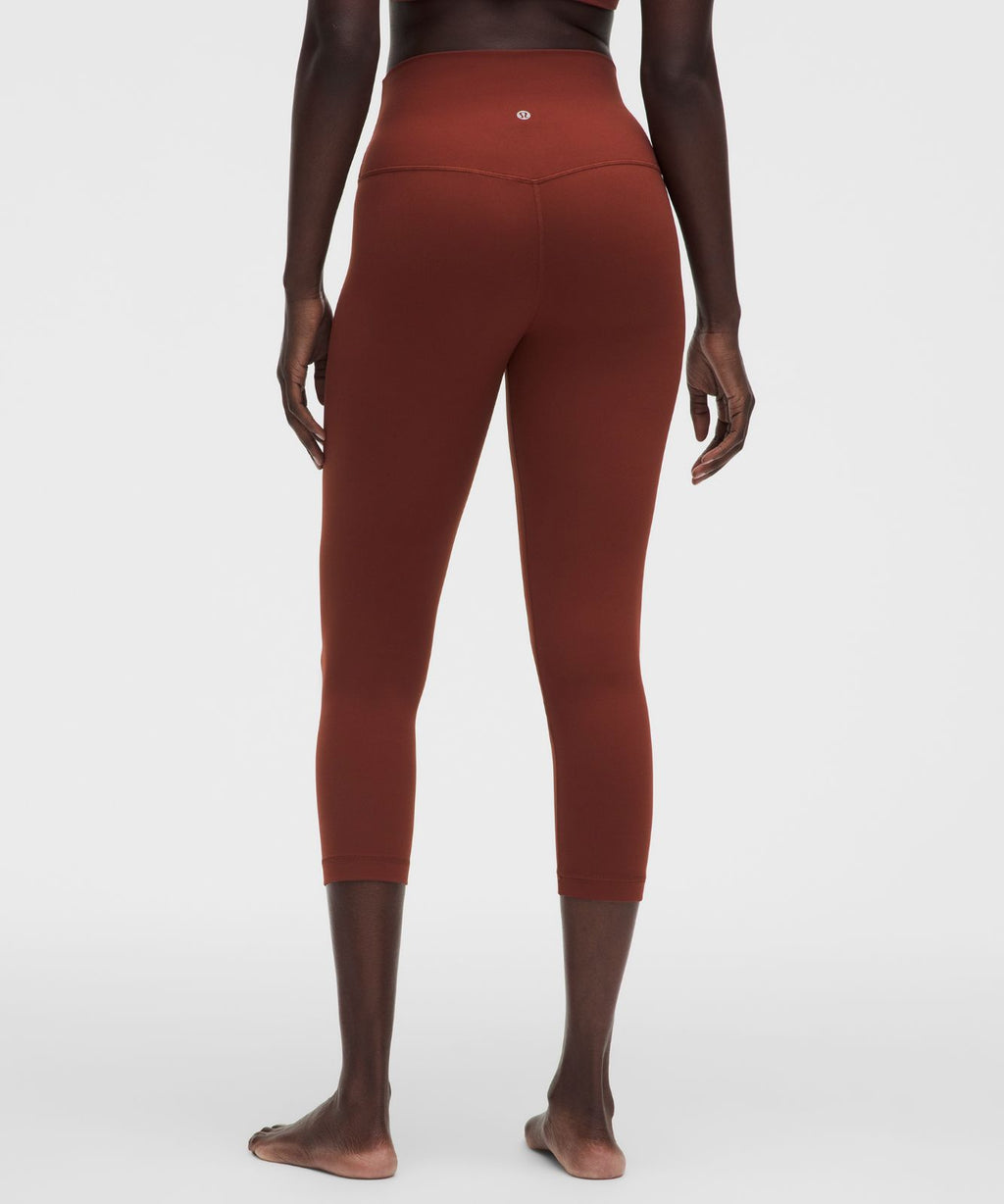 lululemon Align™ High-Rise Crop 21" Cranberry Charm