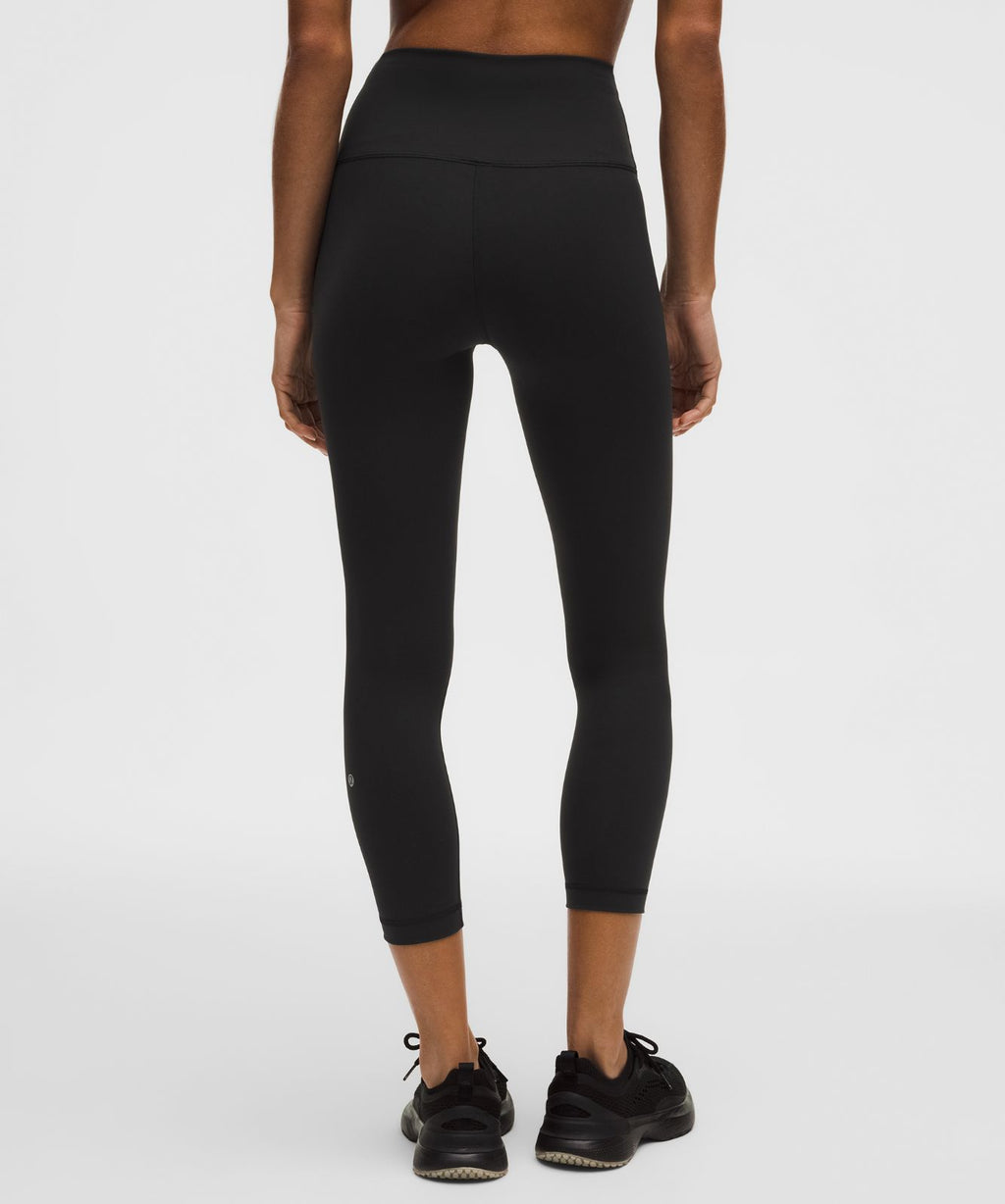 Wunder Train High-Rise Crop 23" Black