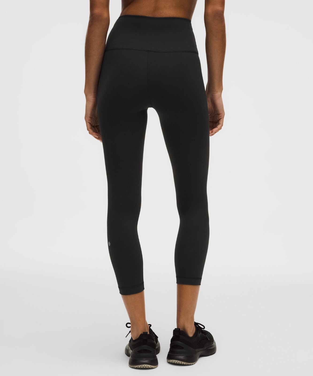 Wunder Train High-Rise Crop 23" Black