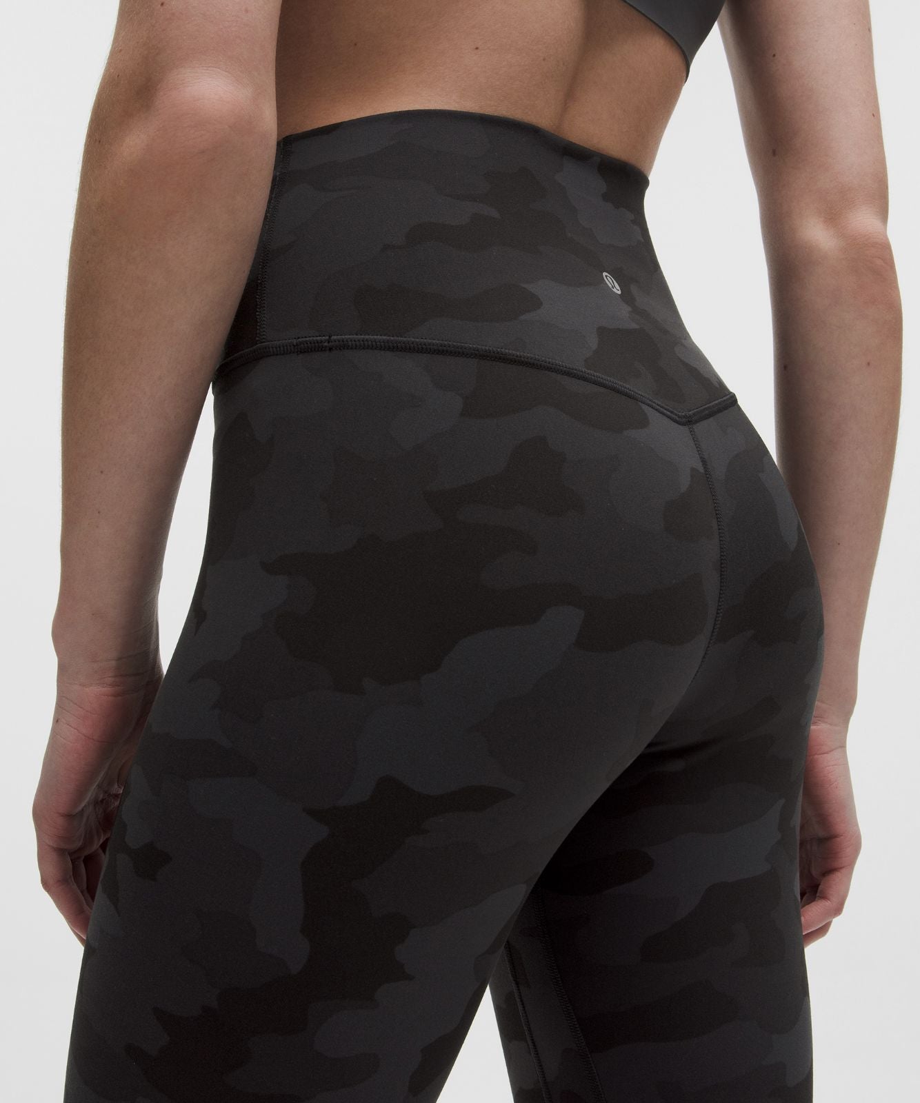lululemon Align™ High-Rise Crop 23" Heritage 365 Camo Deep Coal Multi