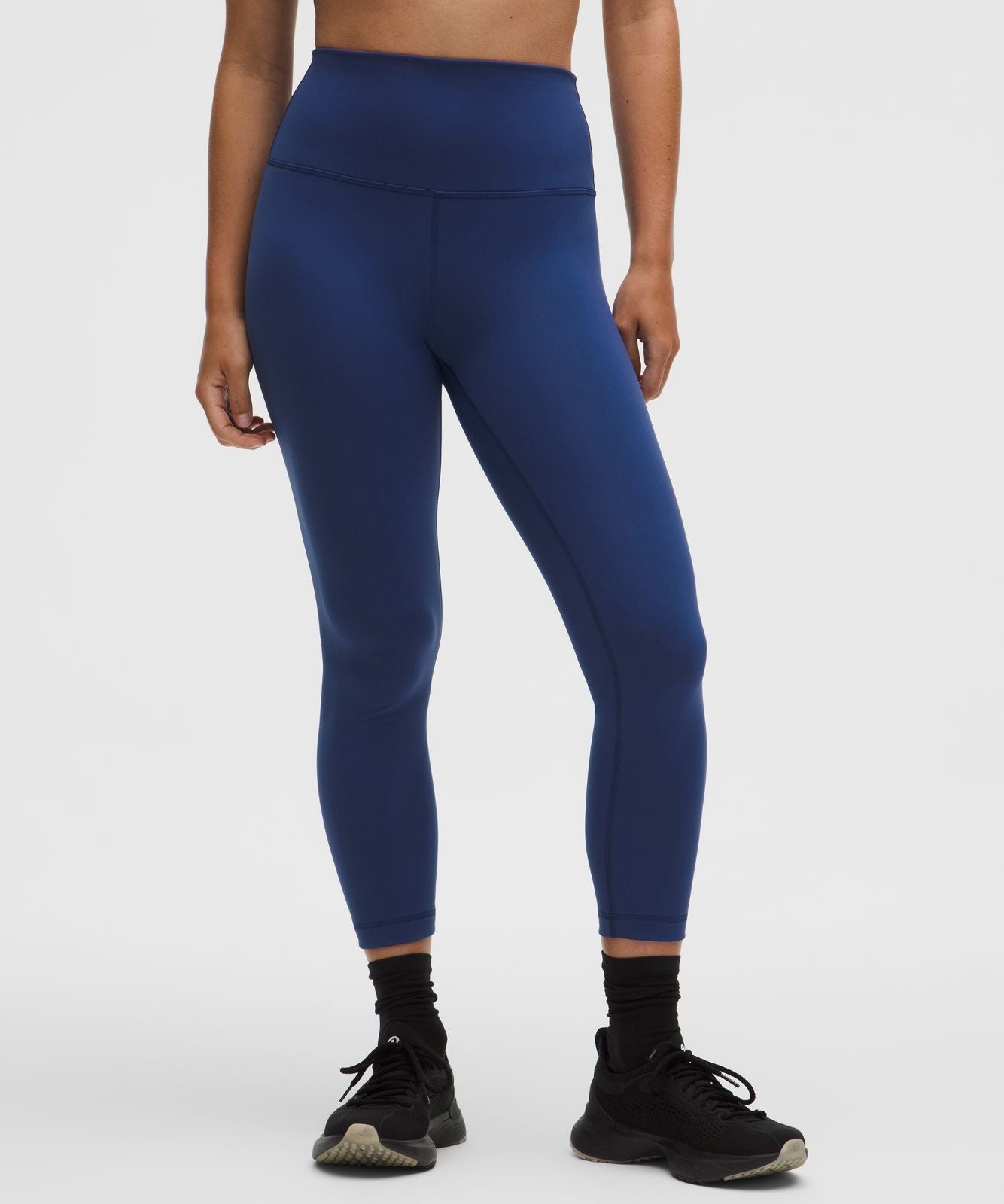 Wunder Train High-Rise Crop 23" Clubhouse Blue