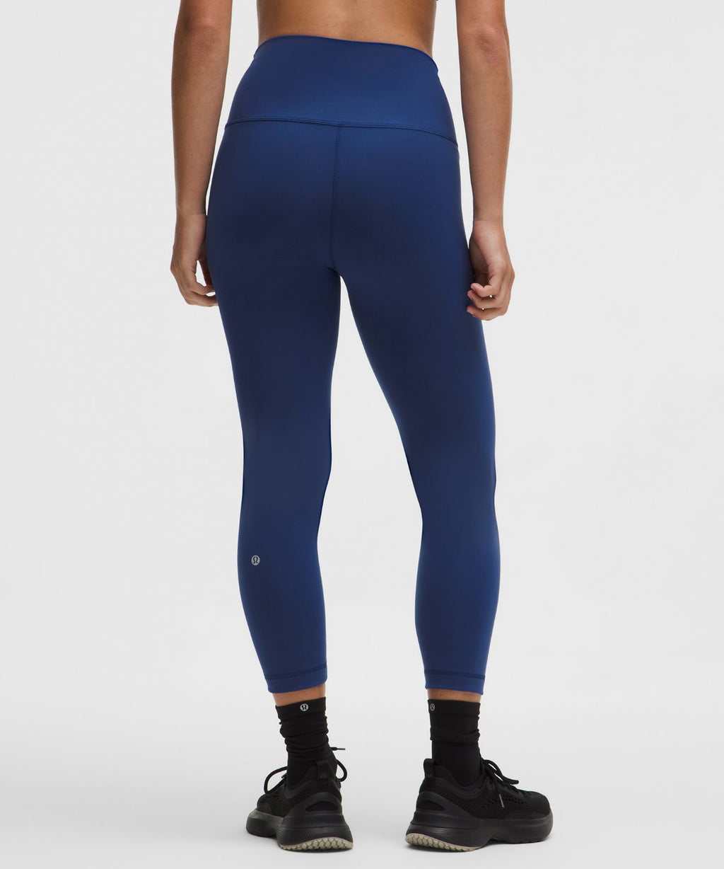 Wunder Train High-Rise Crop 23" Clubhouse Blue