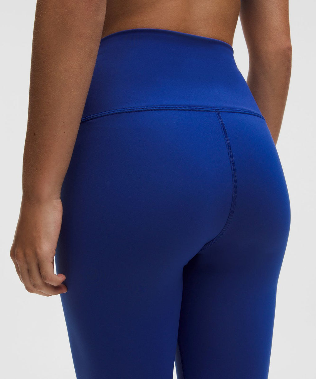 Wunder Train High-Rise Crop 23" Clubhouse Blue