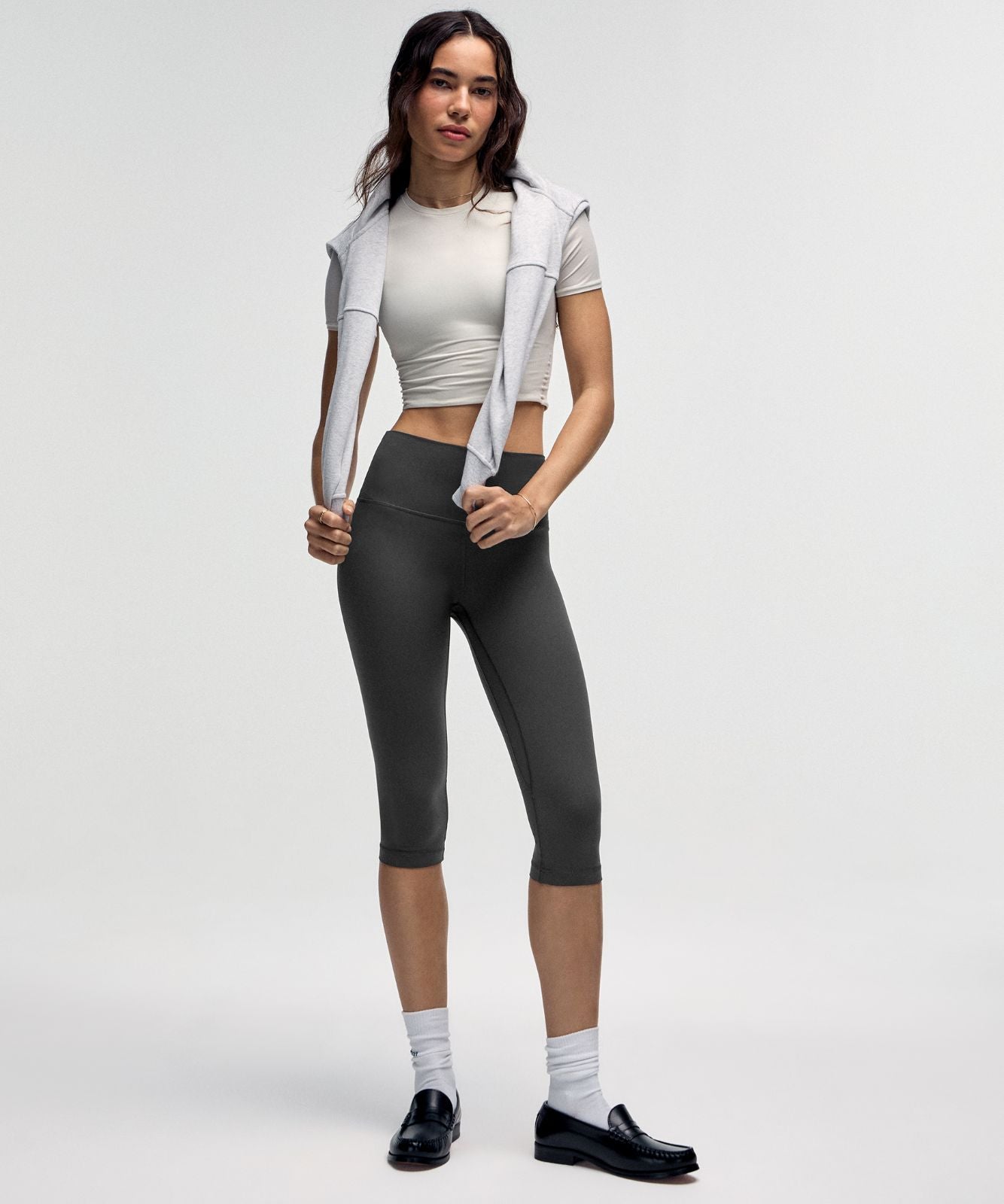 lululemon Align™ High-Rise Crop 17" Graphite Grey