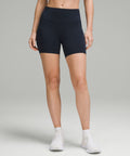 Fast and Free High-Rise Short 6" *7 Pocket True Navy