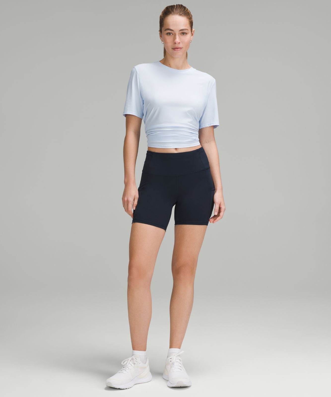 Fast and Free High-Rise Short 6" *7 Pocket True Navy