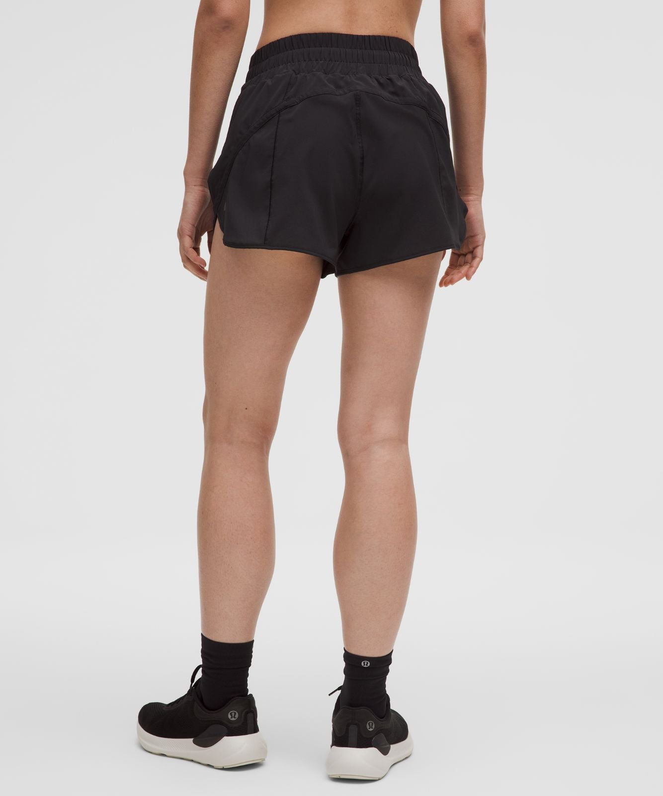 Track That High-Rise Lined Short 3" Black