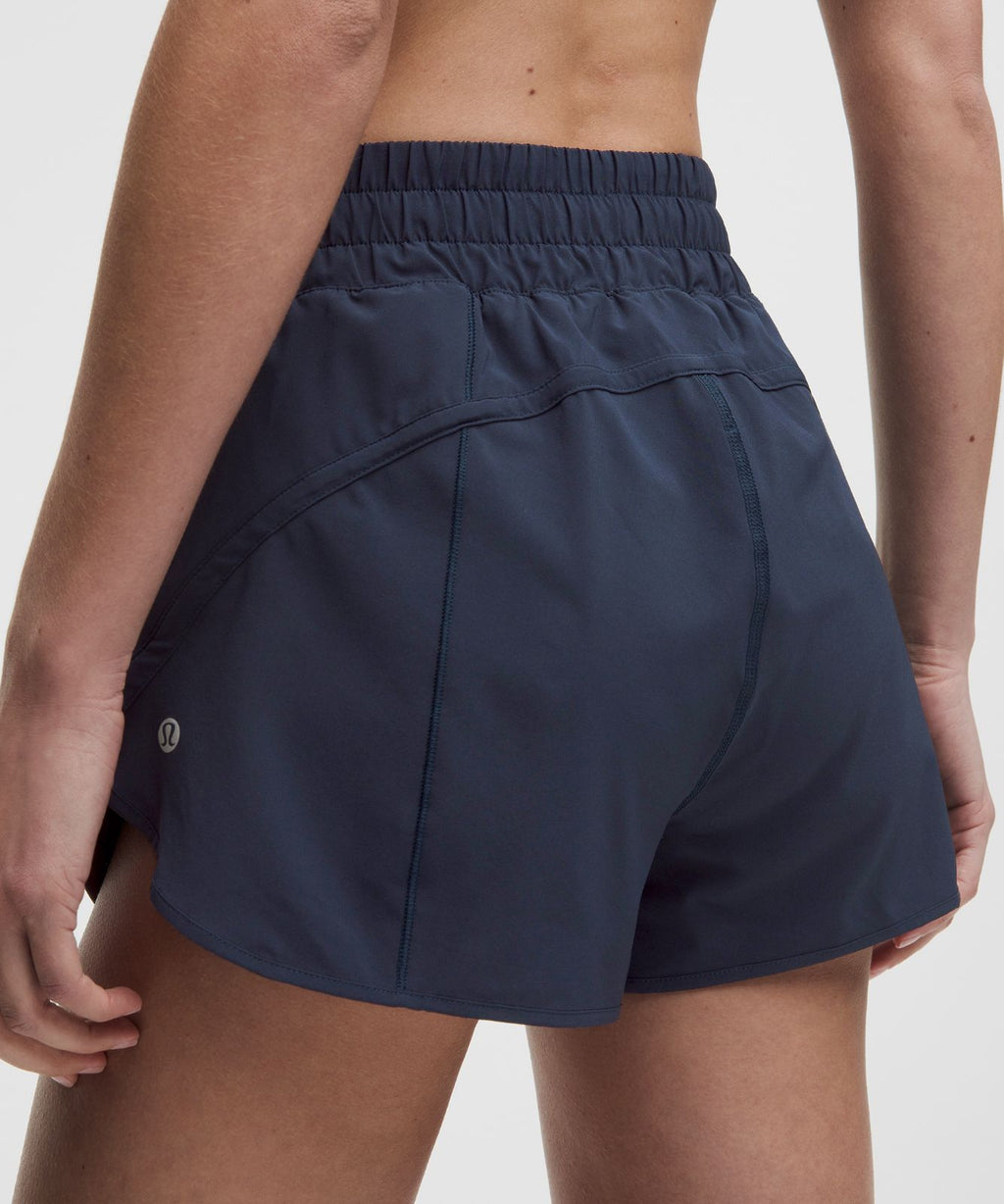 Track That High-Rise Lined Short 3" True Navy