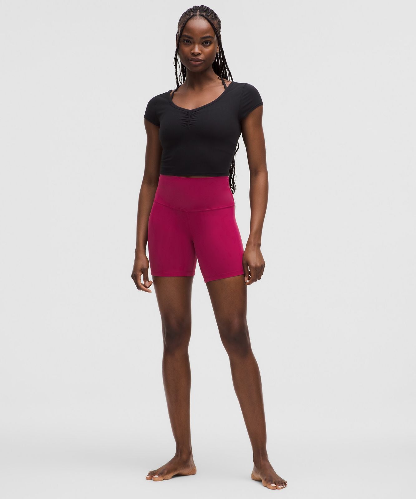 lululemon Align™ High-Rise Short 6" Magenta Smoke