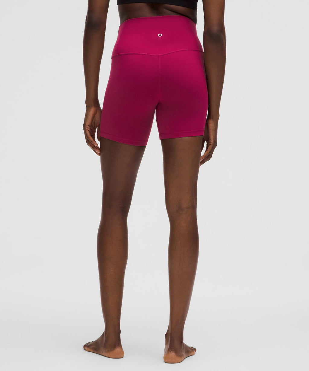 lululemon Align™ High-Rise Short 6" Magenta Smoke