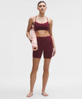 lululemon Align™ High-Rise Short 6" Burgundy Bay