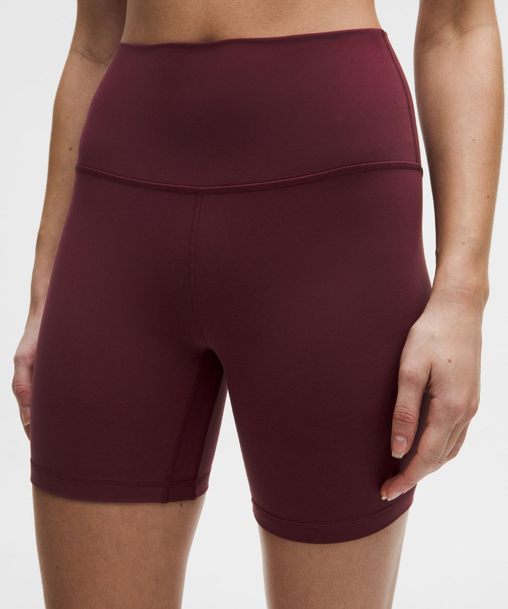 lululemon Align™ High-Rise Short 6" Burgundy Bay