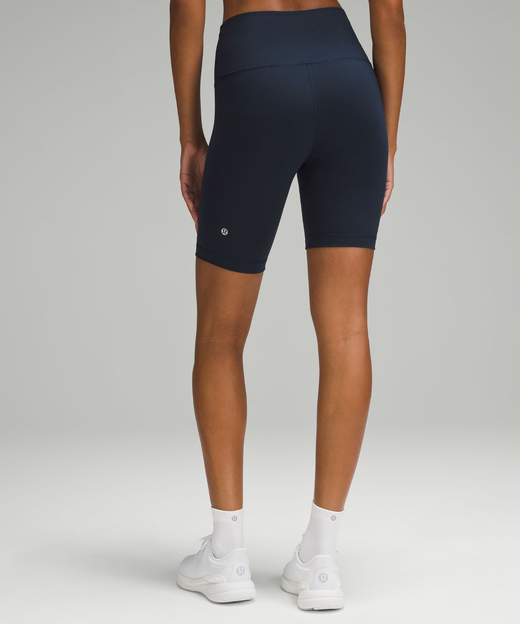 Wunder Train High-Rise Short 8" True Navy