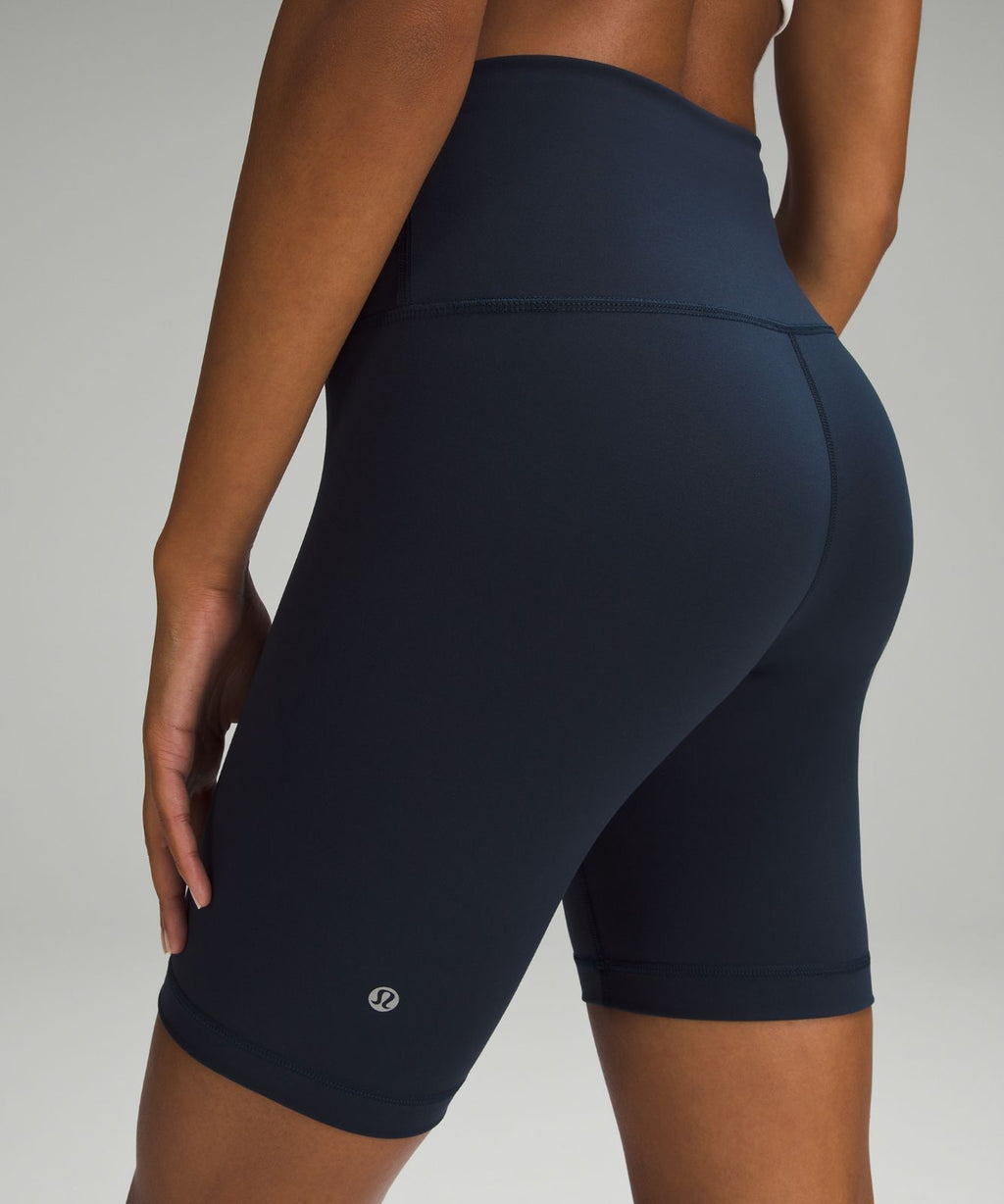 Wunder Train High-Rise Short 8" True Navy