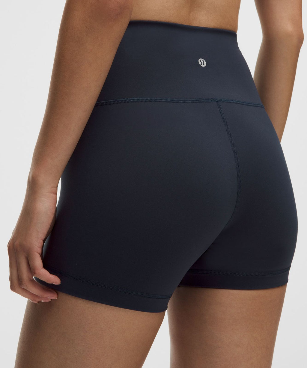 Wunder Train High-Rise Short 4" True Navy