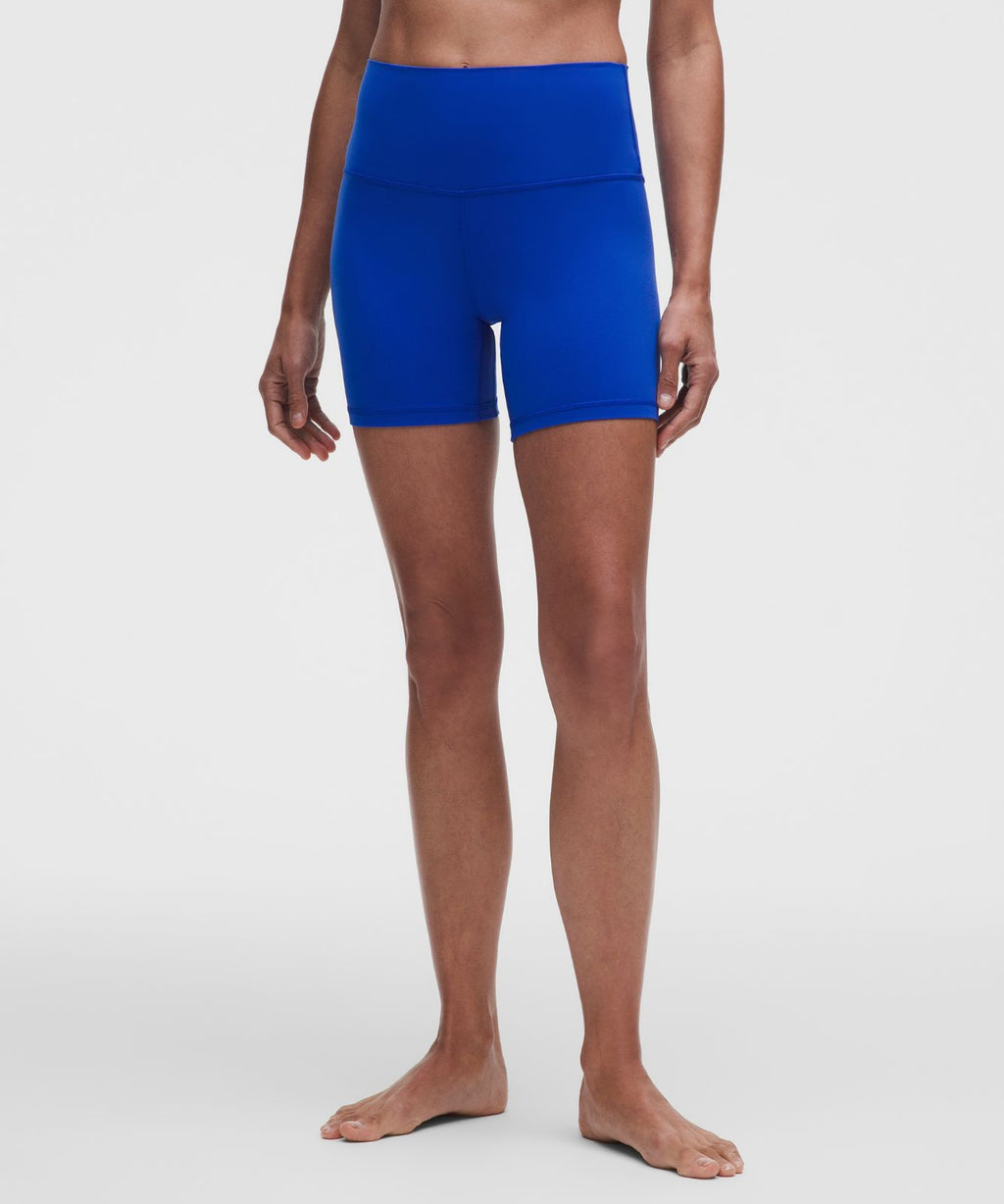 lululemon Align™ High-Rise Short 6" Beach Ball Blue